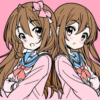 two anime girls