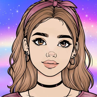 realistic teenage girl