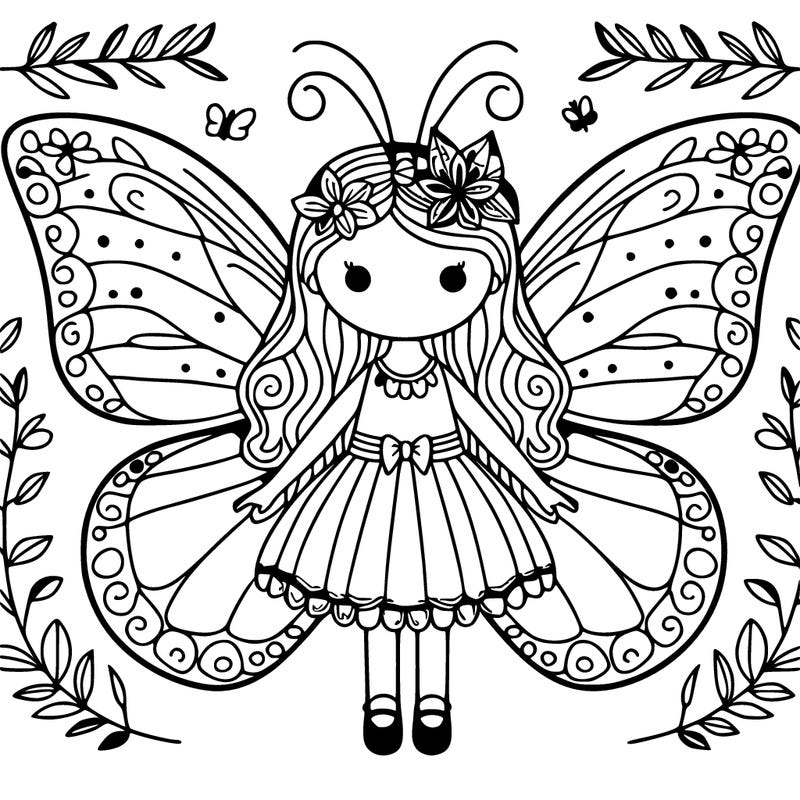 butterfly girl