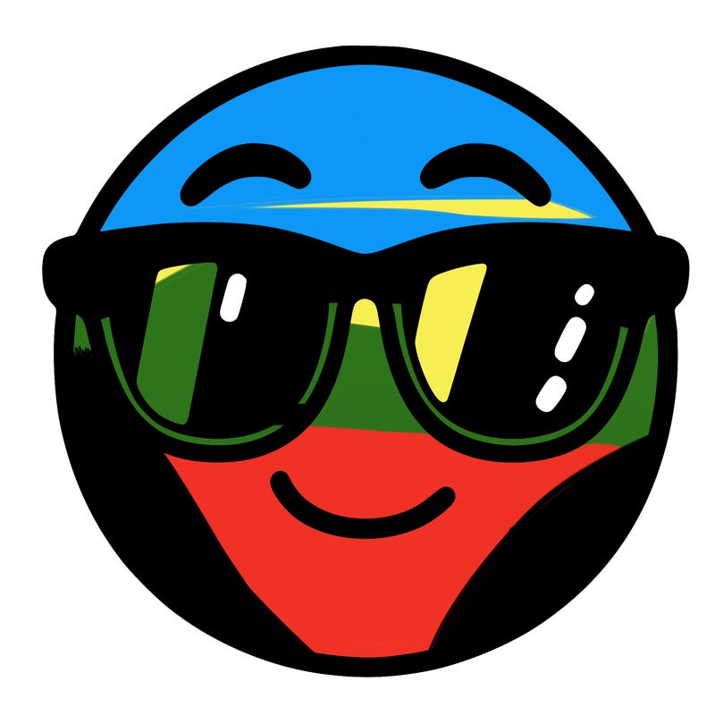 emoji with sunglasses