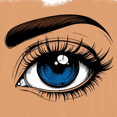 realistic eye