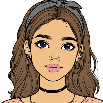 realistic teenage girl