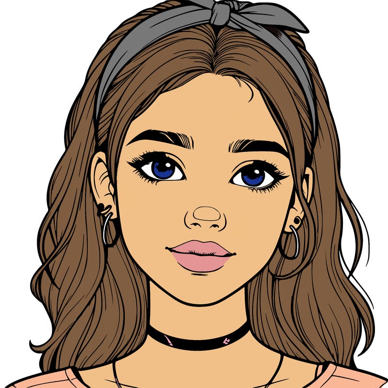 realistic teenage girl