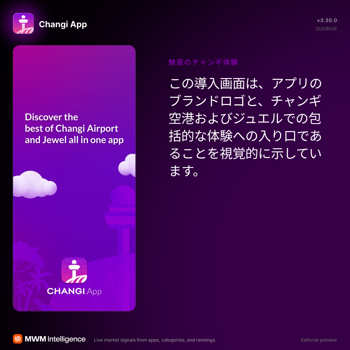 Changi App - 旅行アプリ | MWM