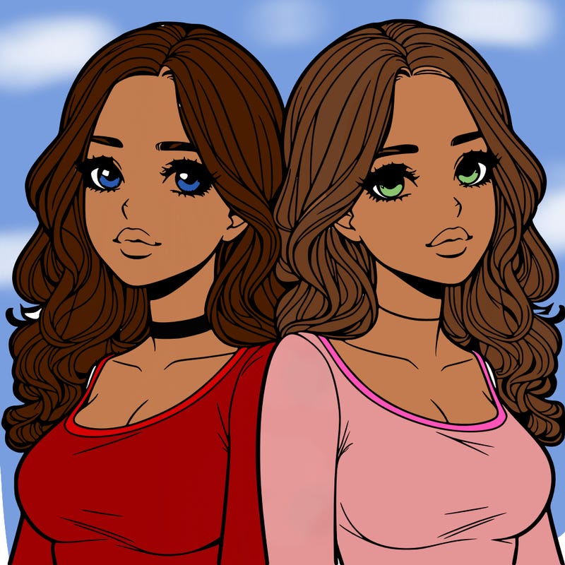 realistic twin sisters