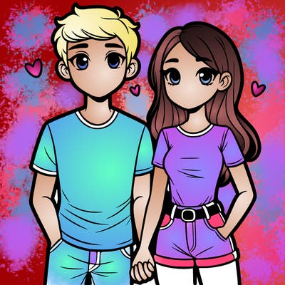boyfriend and girlfriend