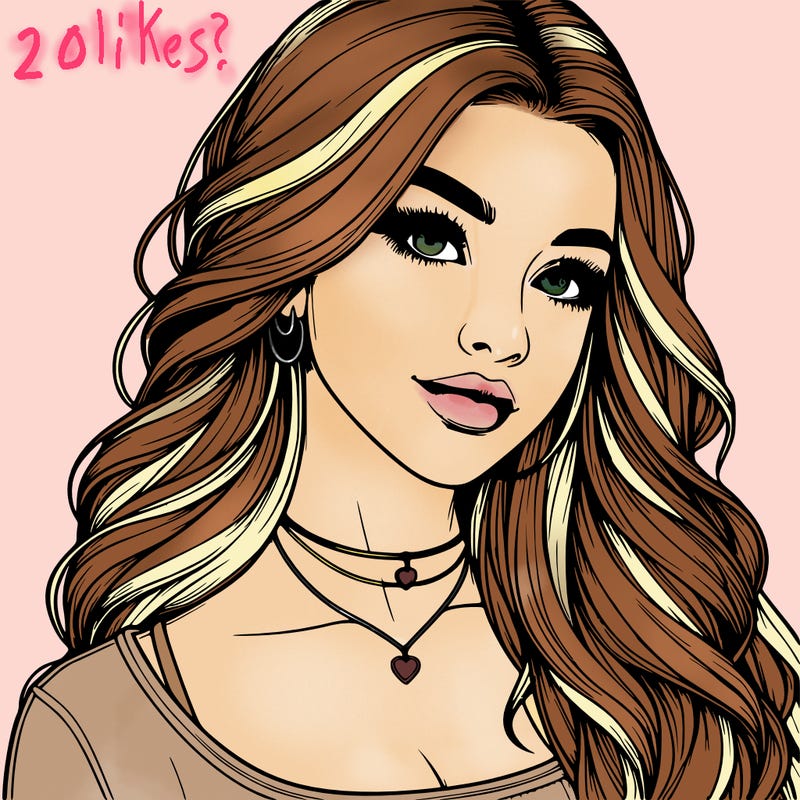 detailed realistic girl