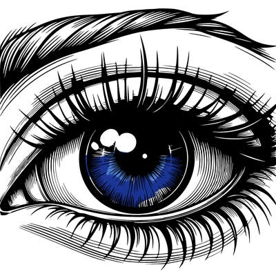 realistic eye
