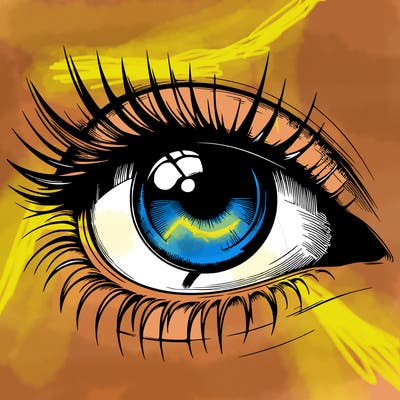 realistic eye