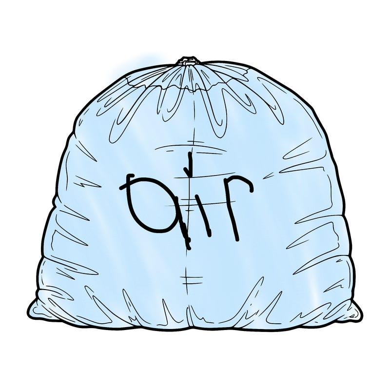 a bag of air