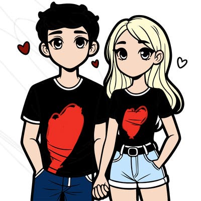 boyfriend and girlfriend