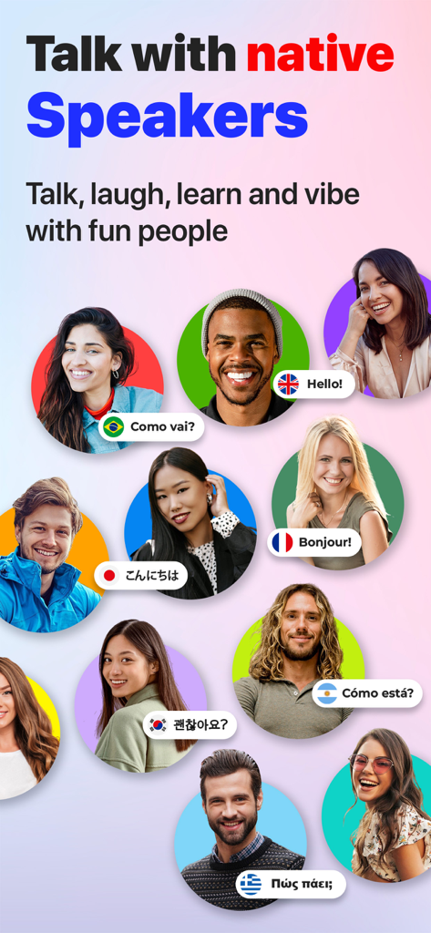 Hello - Talk, chat in English - A diverse community of international people from around the world ready to chat and practice English