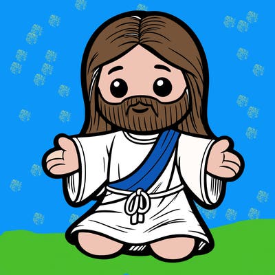 jesus plush