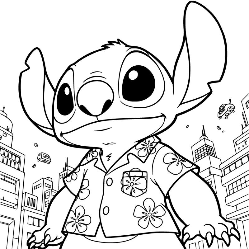 stitch the character