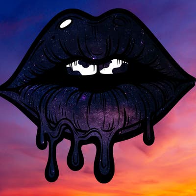 lips that look realistic and drip