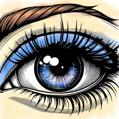 realistic eye