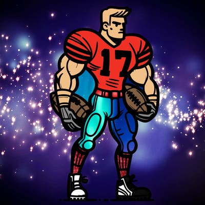 american football player