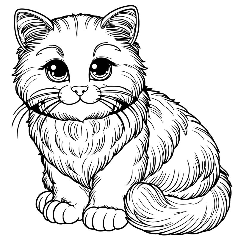 realistic cat