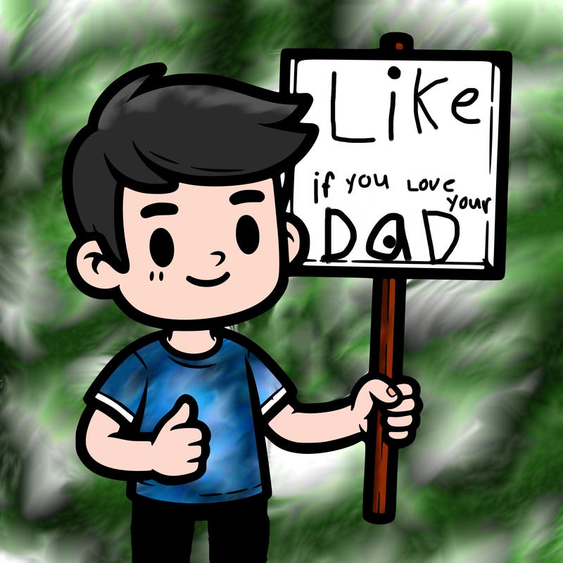 a guy holding a sign