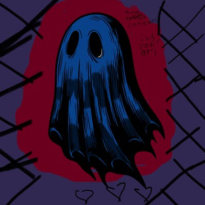 realistic creepy ghost