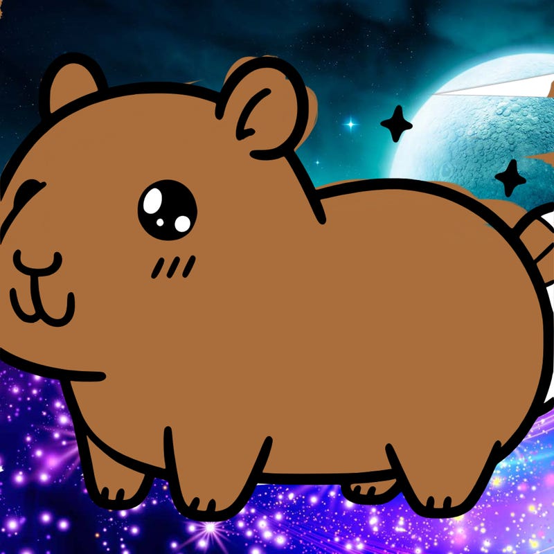cute kawaii capybara