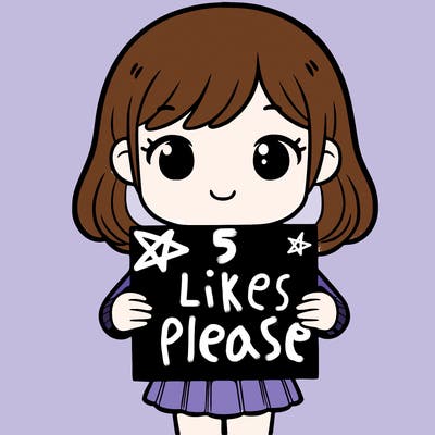 girl holding blank piece of paper