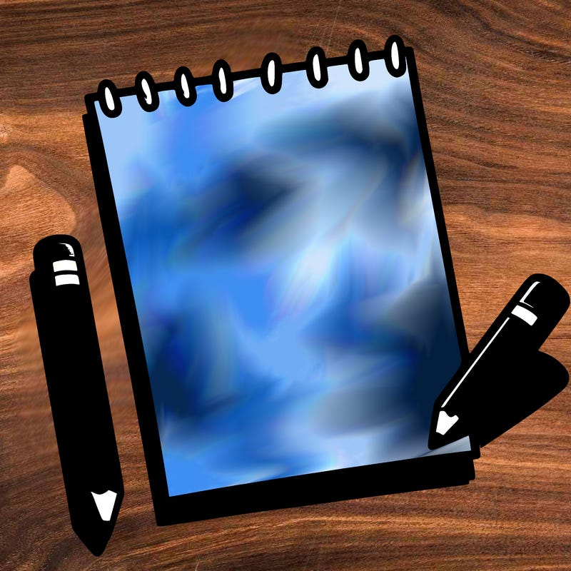 plain white piece of paper