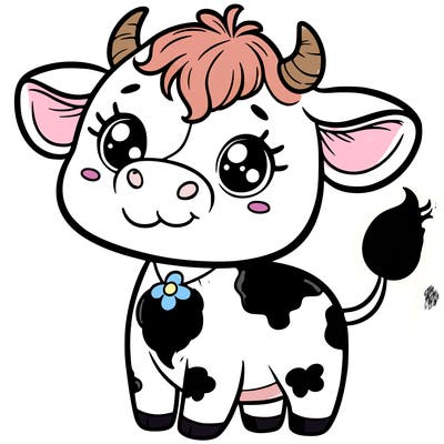 cute cow
