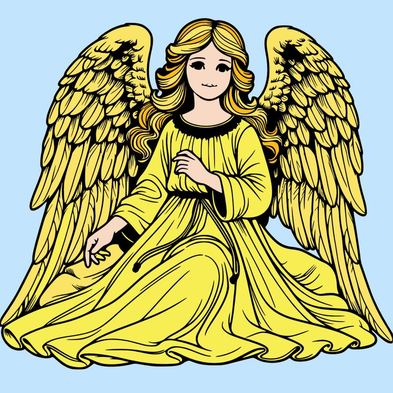 realistic angel