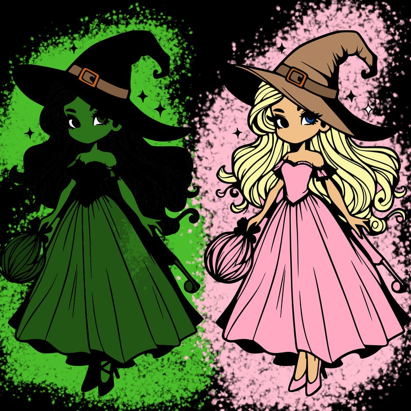 beautiful wicked witch. from wicked