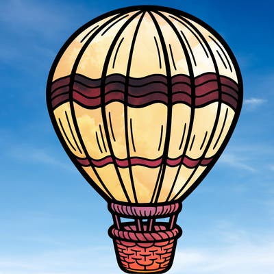 hot air balloon