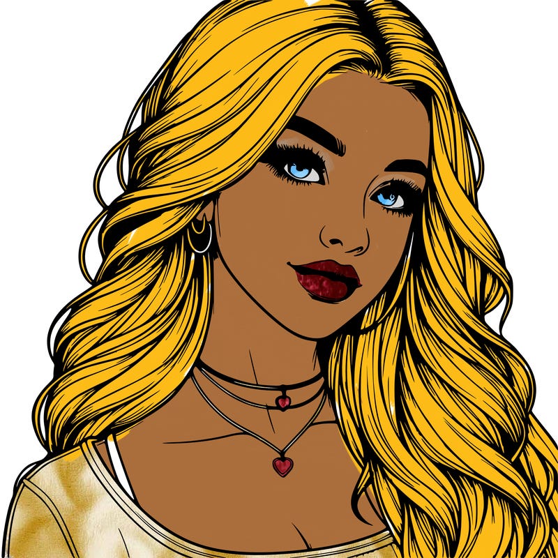 detailed realistic girl