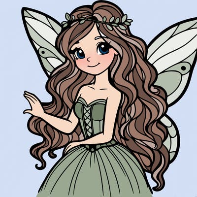 female fairy princess