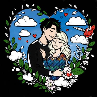 realistic love photos