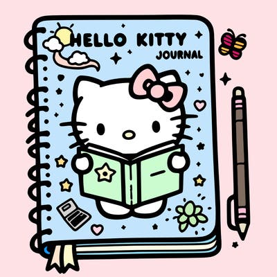 hello kitty journal