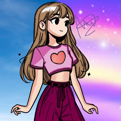girl in a cute crop top
