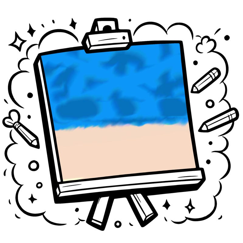 blank canvas