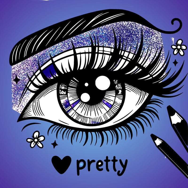 pretty eye