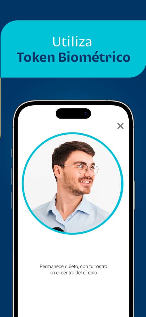 Bi en Línea - Reconocimiento facial de la aplicación Bi en Línea para la seguridad de tokens biométricos