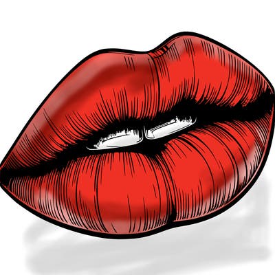 realistic lips