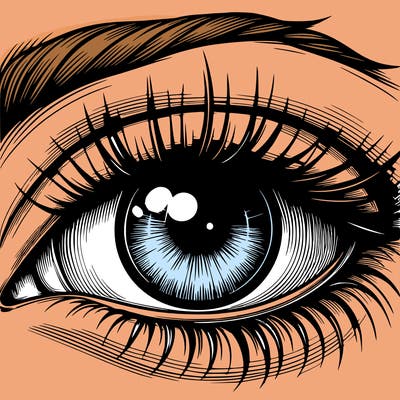 realistic eye