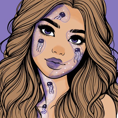 beautiful realistic girl