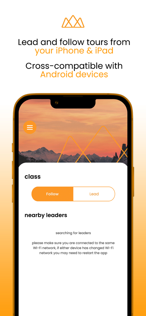 Expeditions Pro - Expeditions Pro mobile app interface for leading and following educational VR tours on iPhone and iPad