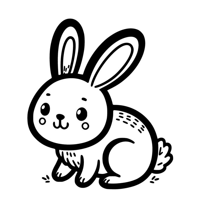 bunny with rabbit ears