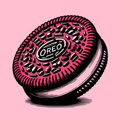 realistic oreo
