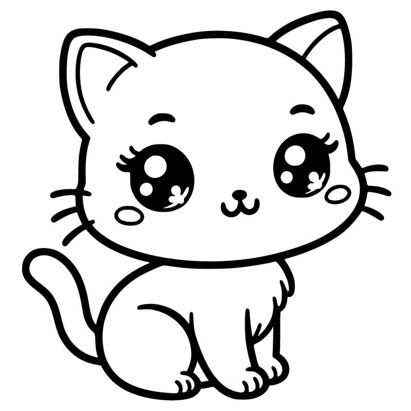 cute easy kitten