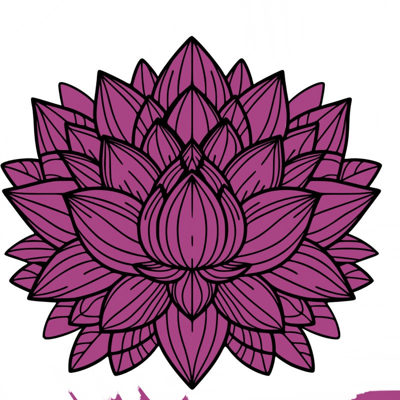 lotus flower mandala