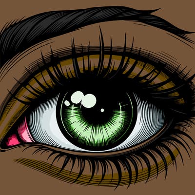realistic eye