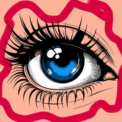 realistic eye
