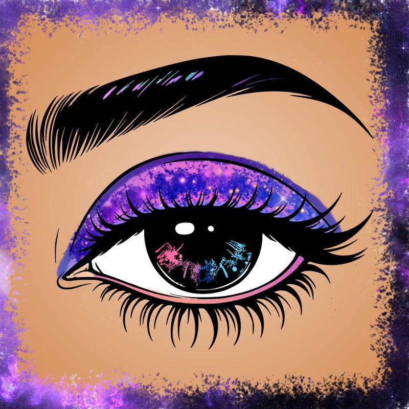 eye closed realistic